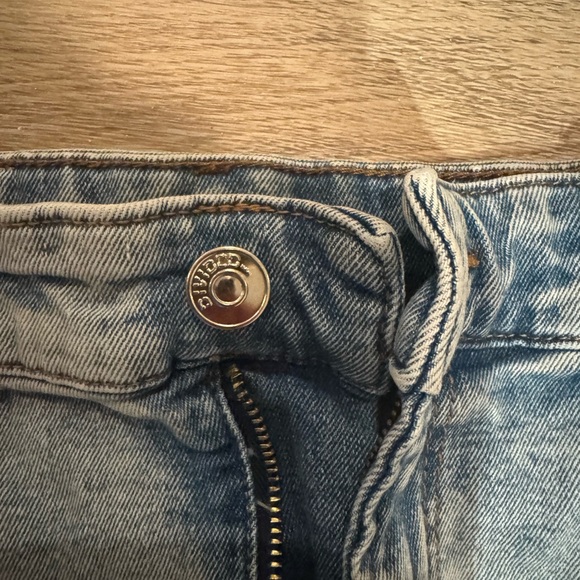 H&M Light Blue Denim Pencil Skirt - Picture 3 of 4